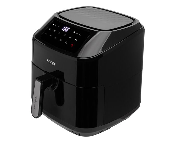Freidora SOGO FRE-SS-10900 sin aceite 7,5 litros 2150W inox Negro