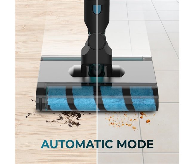 Aspirador Vertical Conga Rockstar 3500 Storm ErgoTwice Animal Cecotec Negro