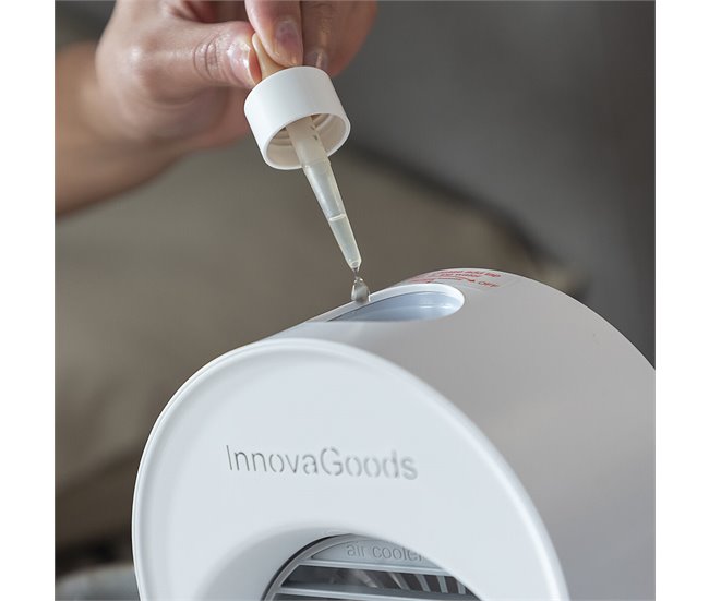 Mini Climatizador Humidificador por Ultrasonidos con LED humidificador mini Blanco