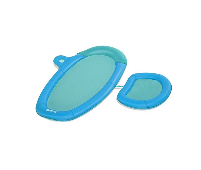 Colchoneta Hinchable Deluxe Azul