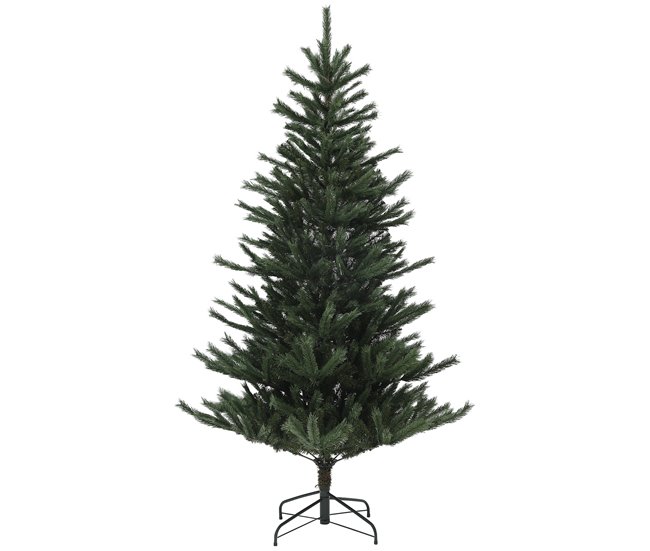 Árbol de Navidad Plástico, Acero HOMCOM, hogar - decoración Verde