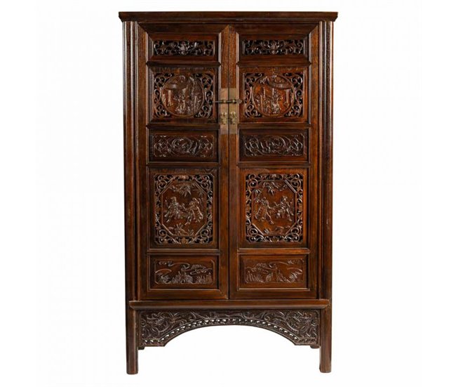 Armario de madera Marron