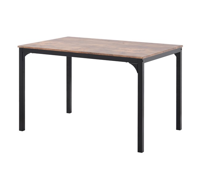 Conjunto de mesas y sillas de comedor Marron