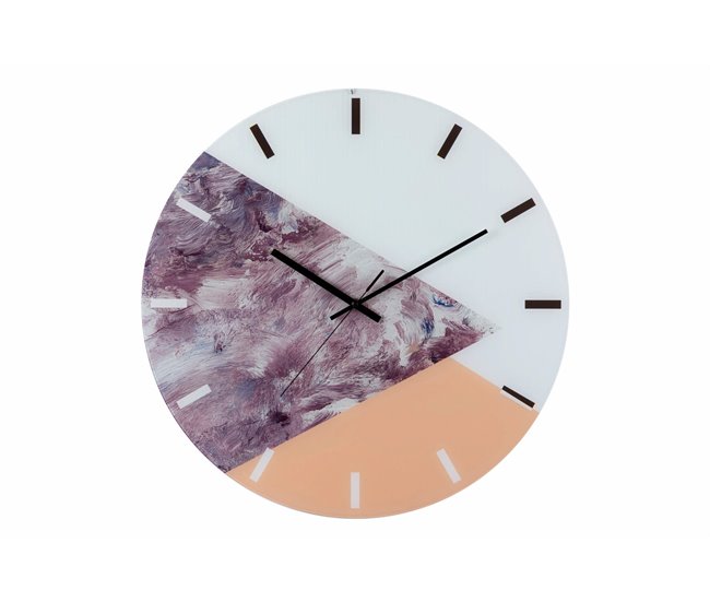 Reloj Cristal Adda Home Multicolor