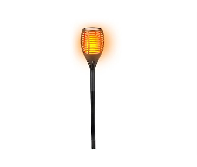 Antorcha solar con iluminación Led GRUNDIG Negro