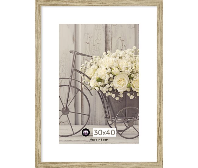 Marco FIRST 40x30cm marca MARCOMUEBLE  Natural