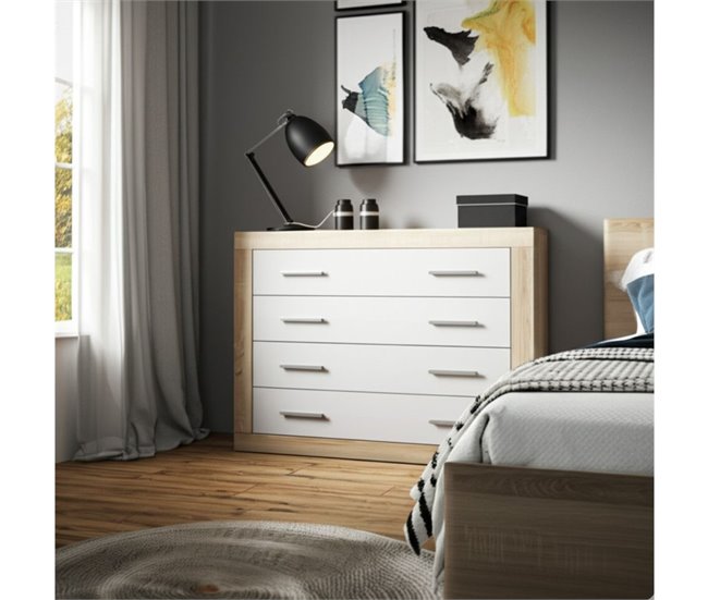 Cómoda Lara  cajones 98 Marron Claro