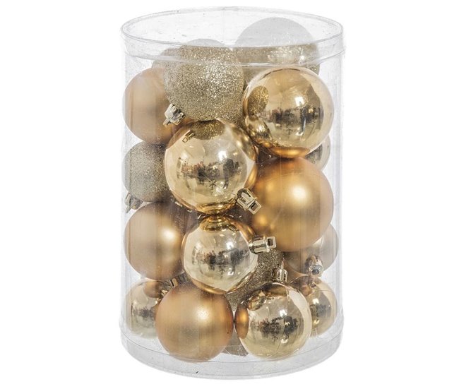 Bolas de Navidad Dorado