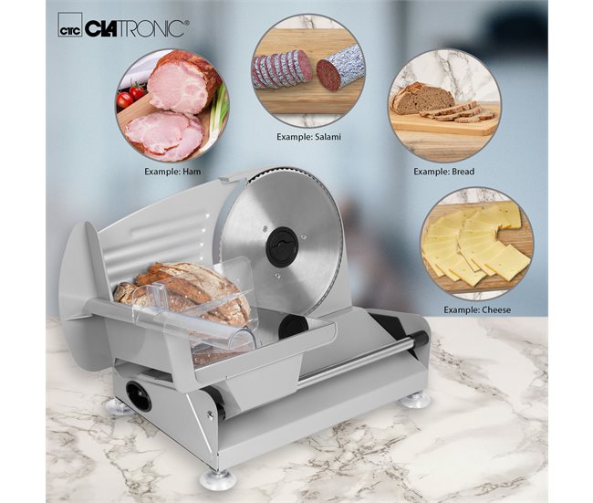 Cortafiambres Clatronic MA 3585 Plateado