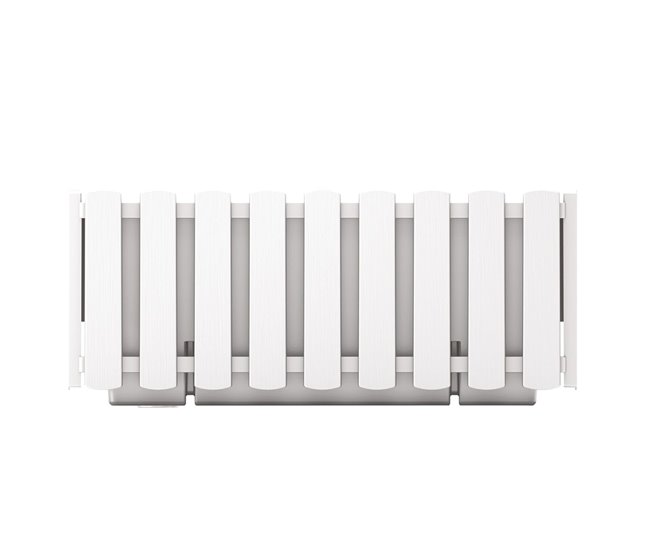 Jardinera para balcón BOARDEE FENCYCASE Blanco