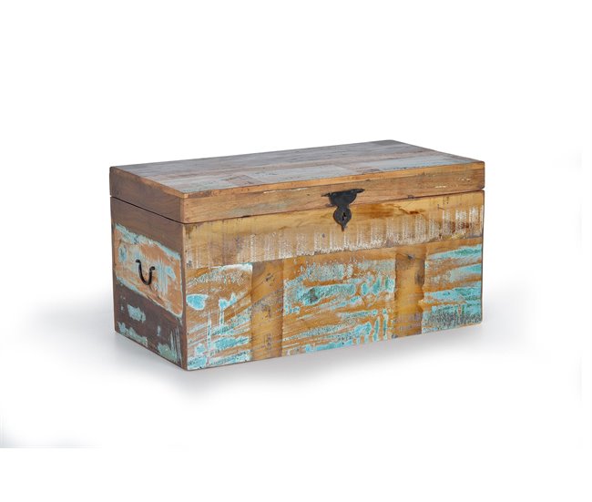 BAUL MADERA DE MANGO  .Giner y Colomer Multicolor