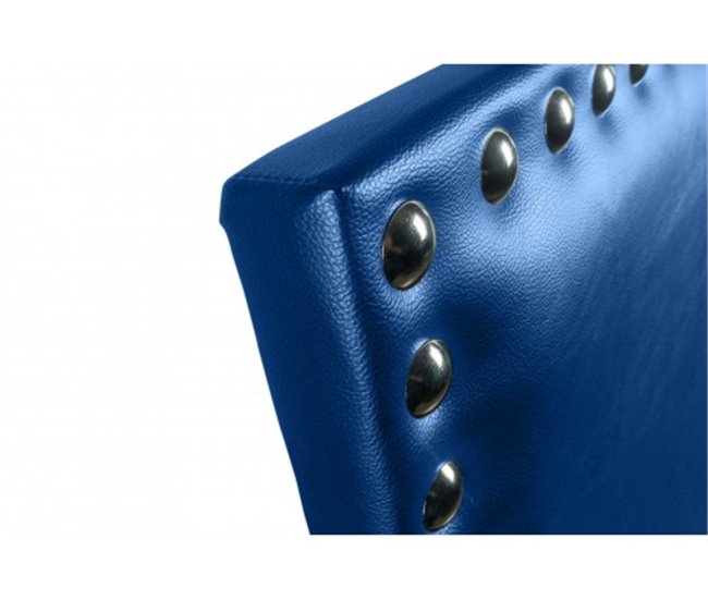 Cabecero Lirio Polipiel 100 Azul