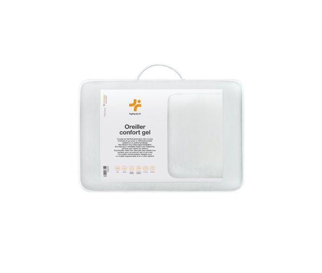 Almohada Rectangular Gel Refrescante Doble Cara Blanco