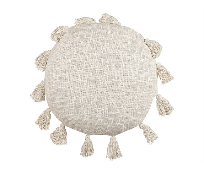 Beliani Cojín decorativo MADIA Beige