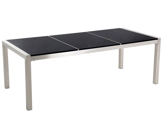 Beliani Conjunto de comedor GROSSETO Blanco