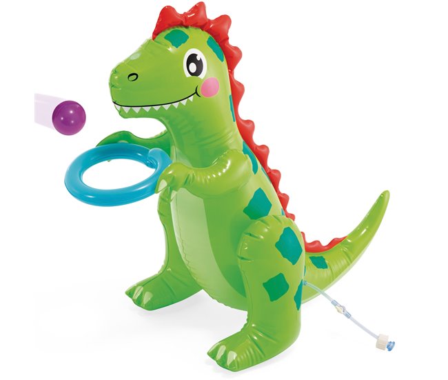 INTEX Centro de juegos acuático hinchable Dino Park con tobogán Multicolor