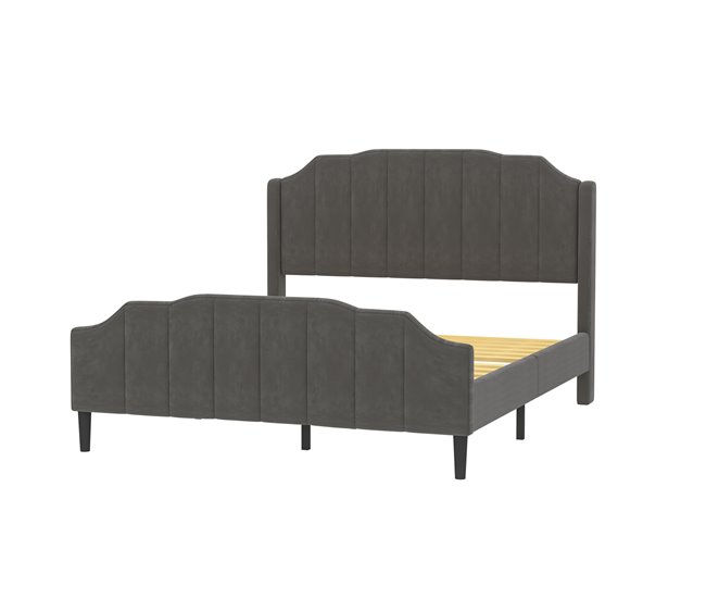 Marco de la cama 200x140 Gris