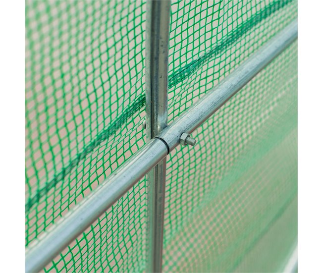 Invernadero de Jardín PE Outsunny Verde