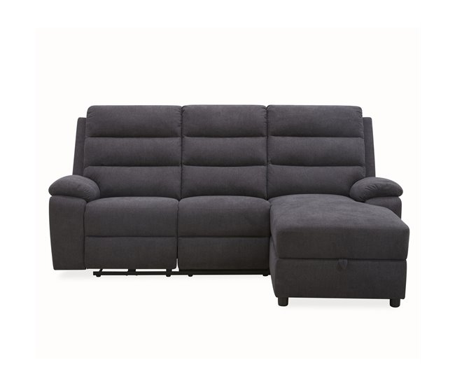Chaise longue relax eléctrica AMANDA Gris
