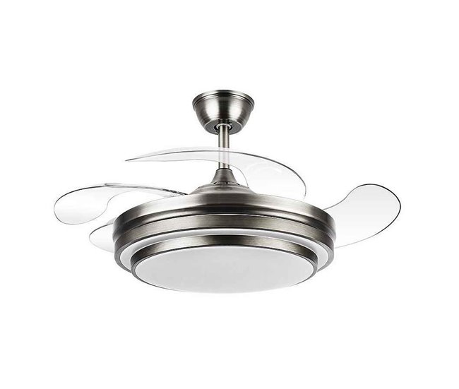 Ventilador De Techo Metal Serie Seleron Niquel