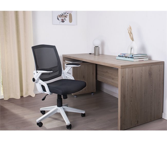 Silla de Escritorio giratoria OLAF Blanco