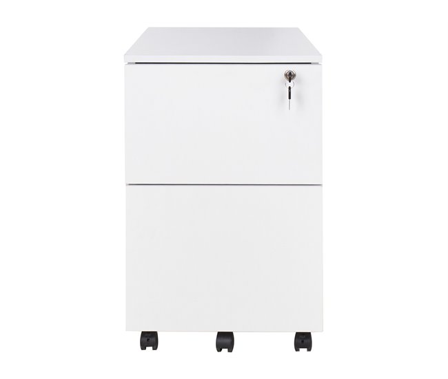Beliani Estante de oficina JOHNSON Blanco
