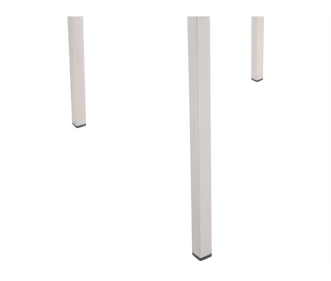 Beliani Conjunto de comedor GROSSETO Blanco