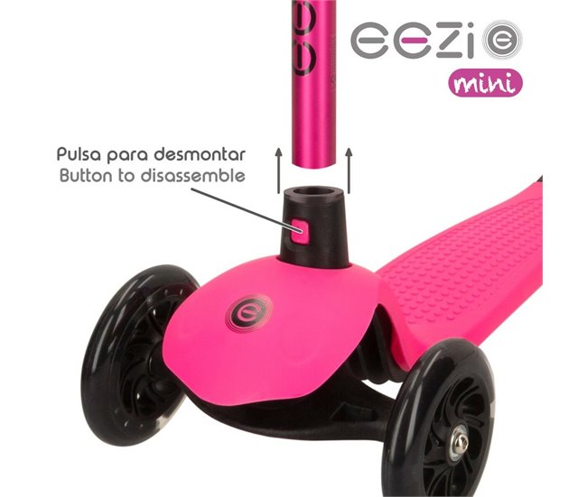 Patinete Scooter Rosa