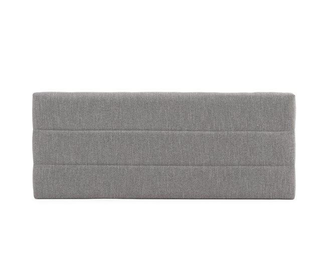 Cabecero tapizado Miconos Gris 140 Gris