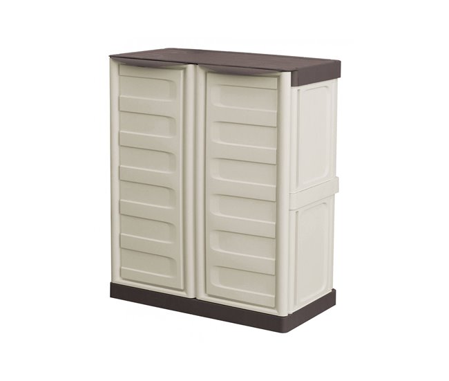 Armario exterior en PVC Beige