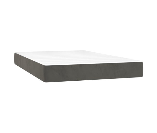 Cama box spring 120x200 Gris Oscuro
