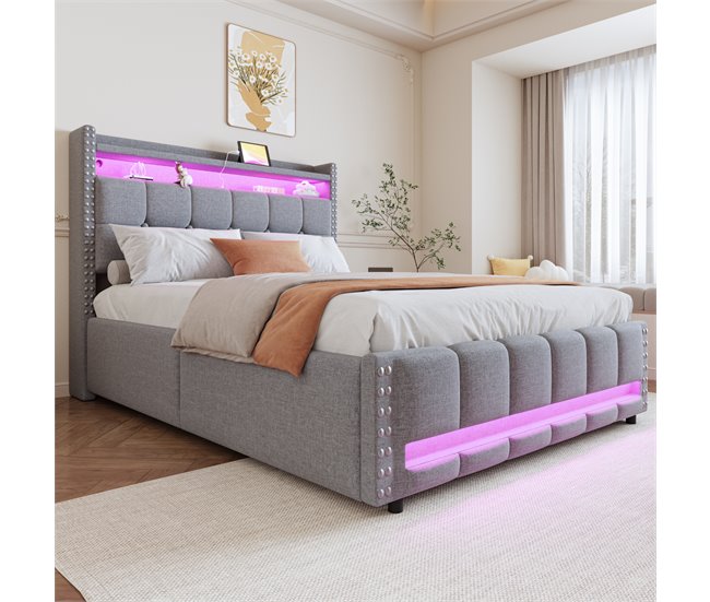 Canapés abatibles Gris Claro