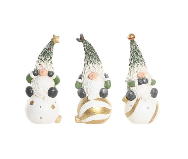 Adorno Navideño Blanco