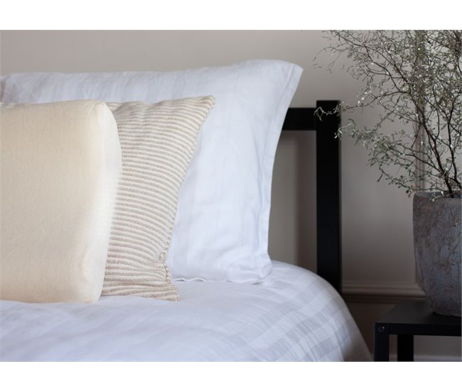 Almohada de Espuma con Memoria Dúo Ergonómica y Cervical Crudo