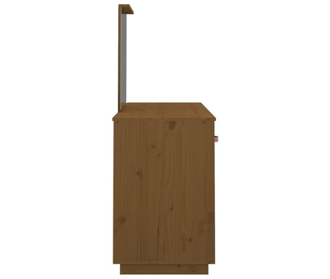 Tocador con espejo 95 Marron