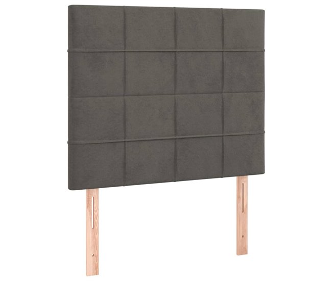 Cama box spring 120x200 Gris Oscuro