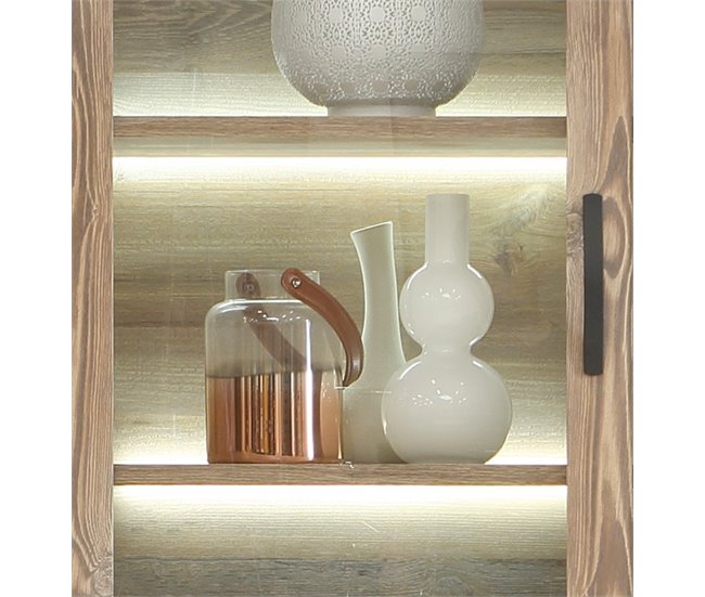 Iluminación Led para vitrina doble INDUSTRY Transparente