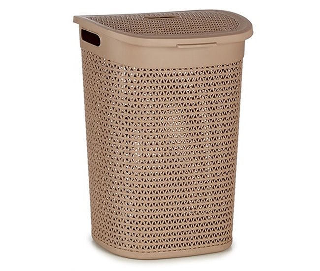 Cesto para la Ropa Beige