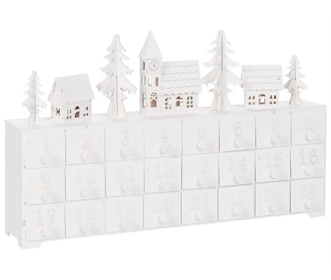 Beliani Figura decorativa MUONIO Blanco