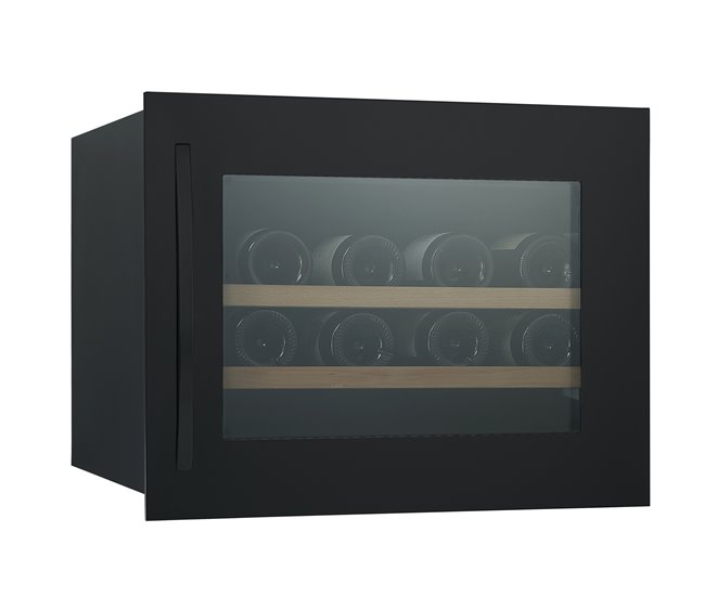 Vinoteca 23 botellas Caviss SLEN123TBE4 Integrable Mono temperatura Negro