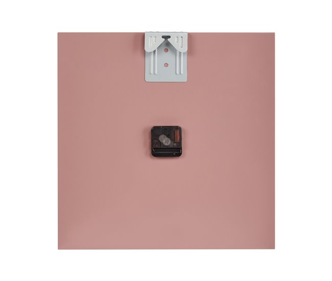 Beliani Reloj de pared TOMAR Rosa