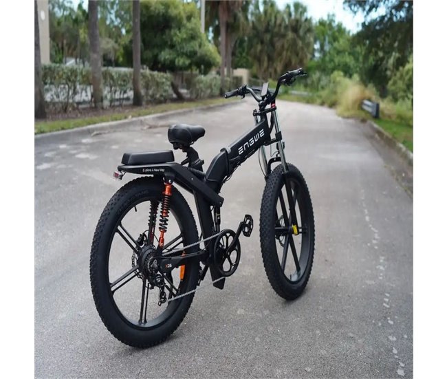Bicicleta Eléctrica ENGWE X26 - Motor 1000W Batería 1401.6WH 100KM Autonomía Negro