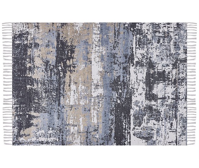 Beliani Alfombra de pelo corto KONAKLI 150x230 Multicolor