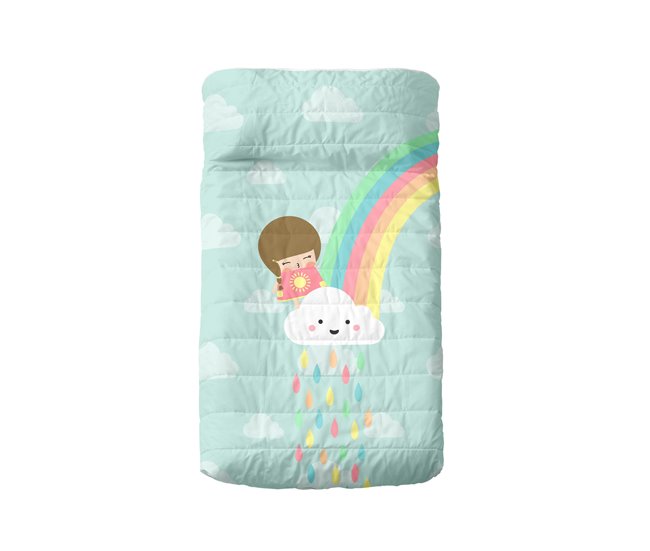 Rainbow Colcha Multicolor