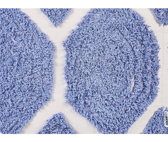 Beliani Puf ROJHAN Azul