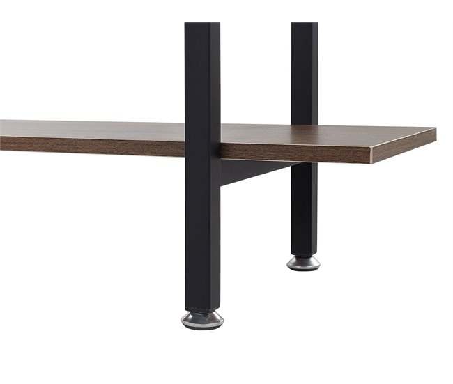 Beliani Estante para libros DARBY Marron