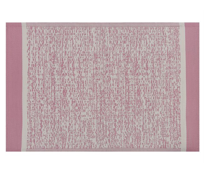 Beliani Alfombra de exterior BALLARI 120x180 Negro