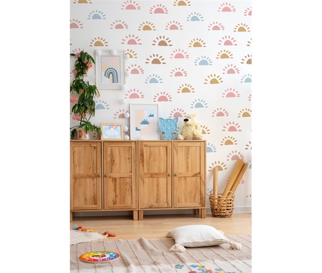 Papel pintado Infantil Soletes Multicolor