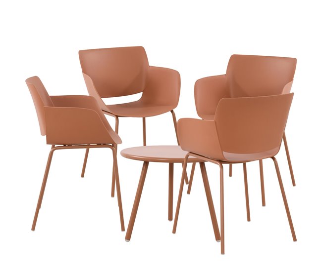 Grupo de asientos Berena Terracota