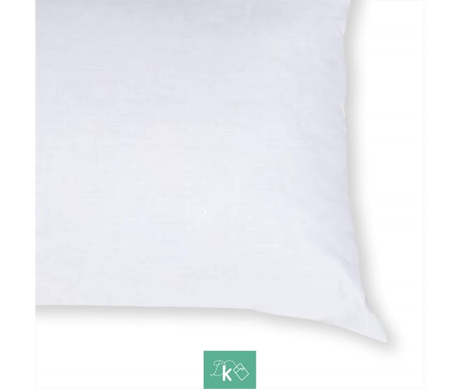 Almohada Fibra Hueca Siliconada 70x34 Blanco Veta